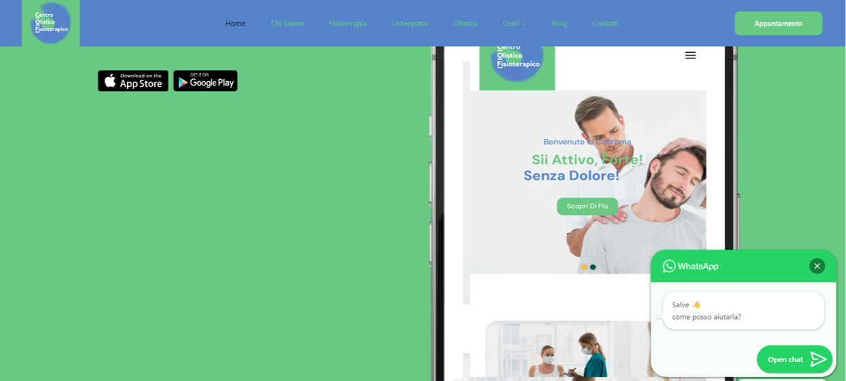 App Centro Olistico Fisioterapico Cofiroma